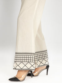White Women Trouser - AL-T-527