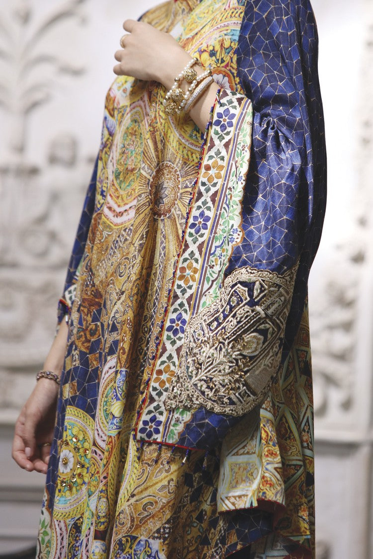 Golden 3 Piece Stitched - ALP-529