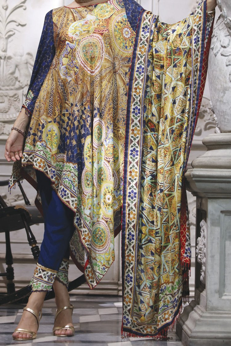 Golden 3 Piece Stitched - ALP-529
