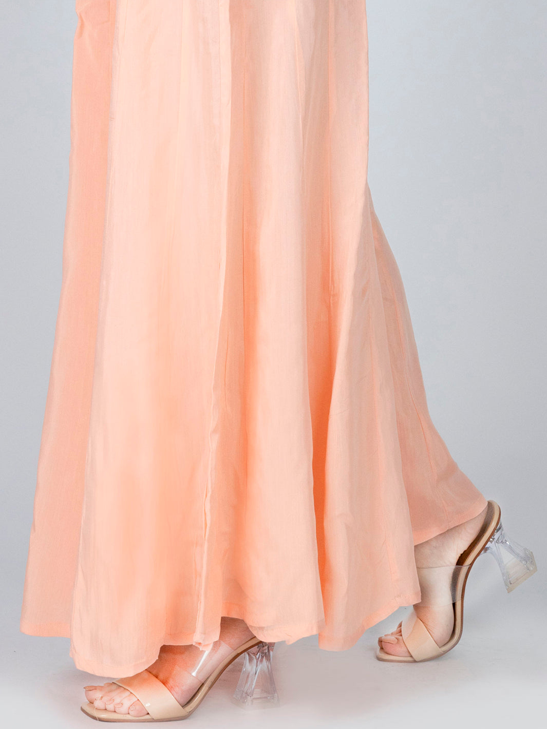 Peach Women Trouser - AL-T-552