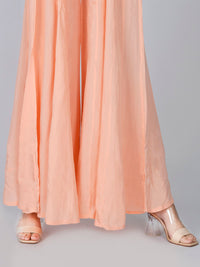 Peach Women Trouser - AL-T-552