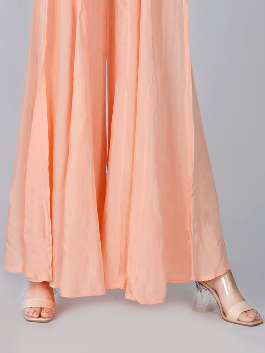 Peach Women Trouser - AL-T-552