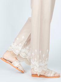 Beige Lawn Trouser - AL-T-563