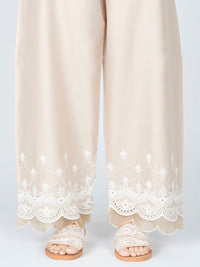 Beige Lawn Trouser - AL-T-563