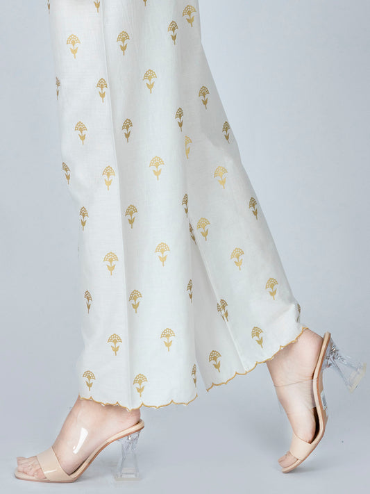 White Lawn Trouser - AL-T-565A