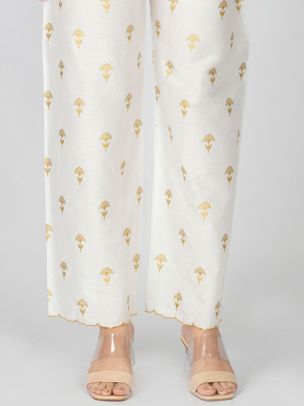 White Lawn Trouser - AL-T-565A