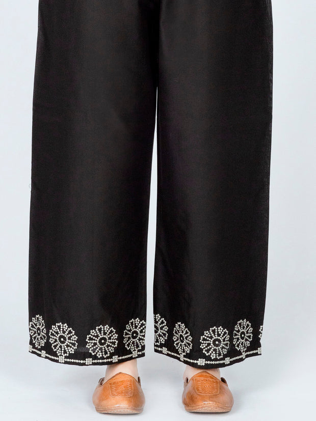 Black Lawn Women Trouser - AL-T-567