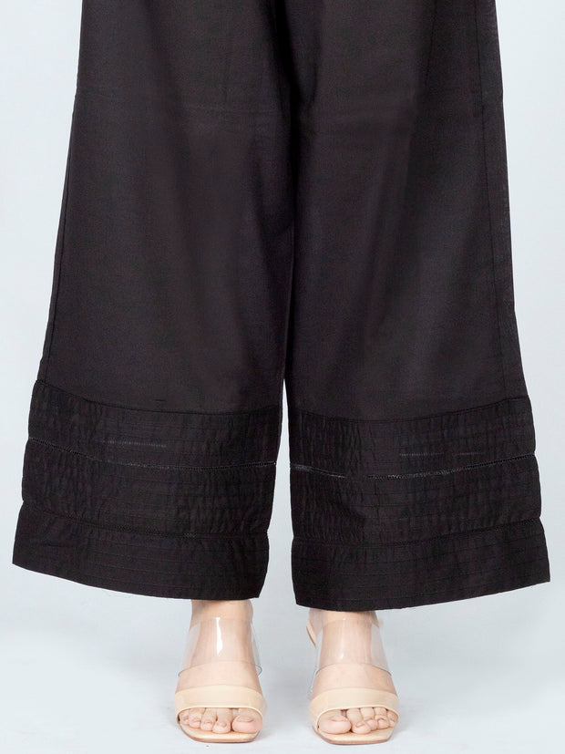 Black Lawn Women Trouser - AL-T-569