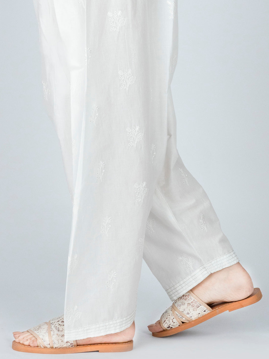 White Dyed Trouser - AL-T-572