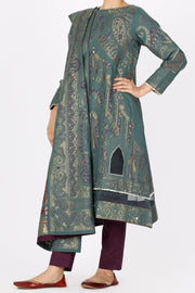 Green 3 Piece Stitched - ALP-3PS-581