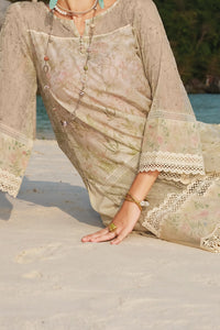 Green Schiffli Lawn 3Pc Stitched - ALP-630