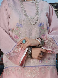 Pink Lawn Tunic - AL-LK-736
