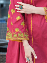 Red Lawn Tunic - AL-LK-745