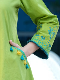 Green Lawn Tunic - AL-LK-746