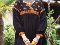Black Lawn Tunic - AL-LK-772