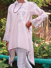 Light Purple Lawn Tunic - AL-LK-776