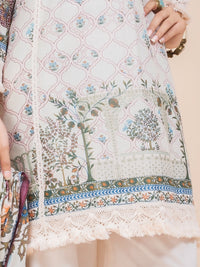 Beige Lawn 3 Piece Stitched - ALP-3PS-781