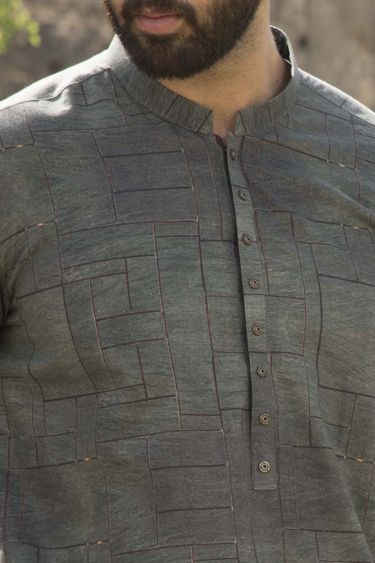 Blue Kurta - AL-K-792B