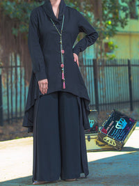 Black Women Top - LSK-2004A