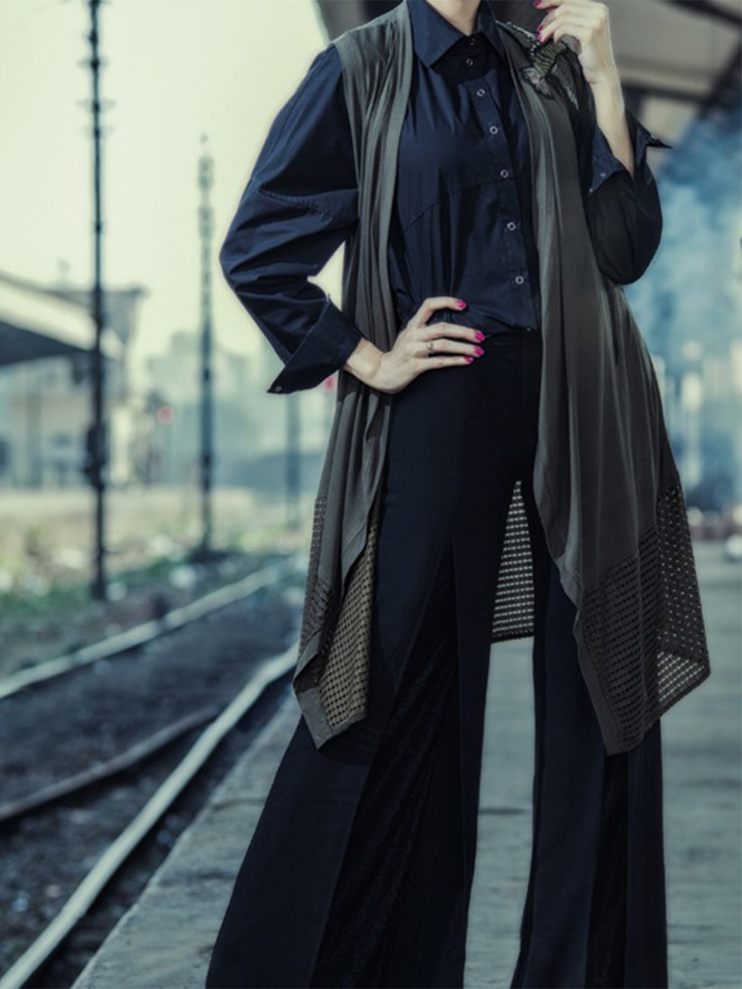 Khaki Women Top - JT-2009