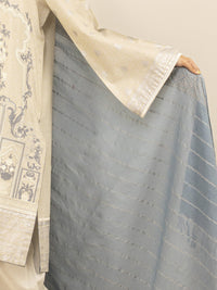 Grey Lawn 3Pc Stitched - ALP-3PS-848