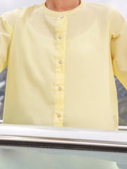 Lime Yellow Cambric Tunic -AL-LK-850