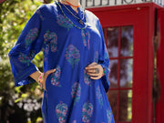 Blue Cambric Tunic - AL-LK-866