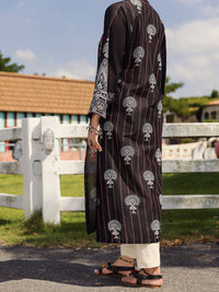 Black Lawn Tunic - AL-LK-868