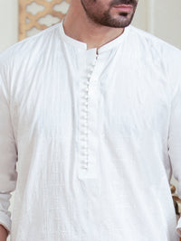 White Kurta - AL-K-929A