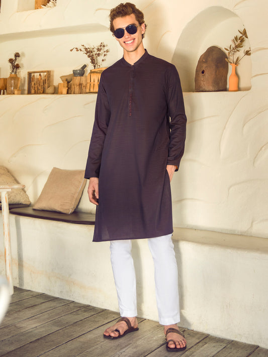 Purple Kurta - AL-K-952