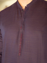 Purple Kurta - AL-K-952