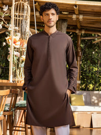 Brown Kurta - AL-K-955