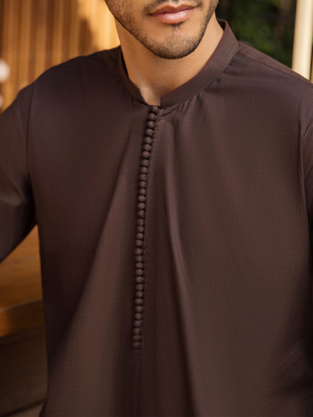 Brown Kurta - AL-K-955