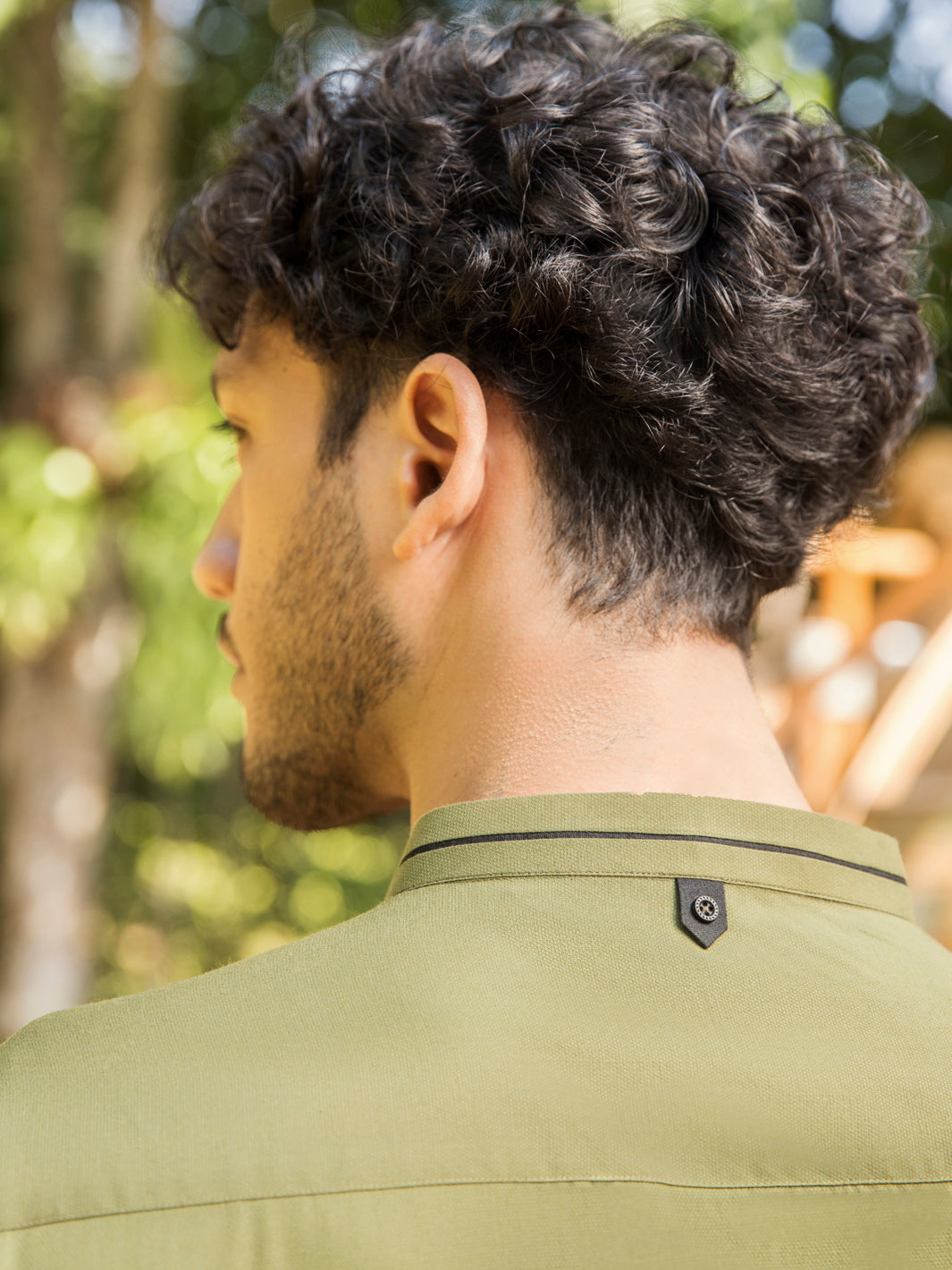 Green Kurta - AL-K-957