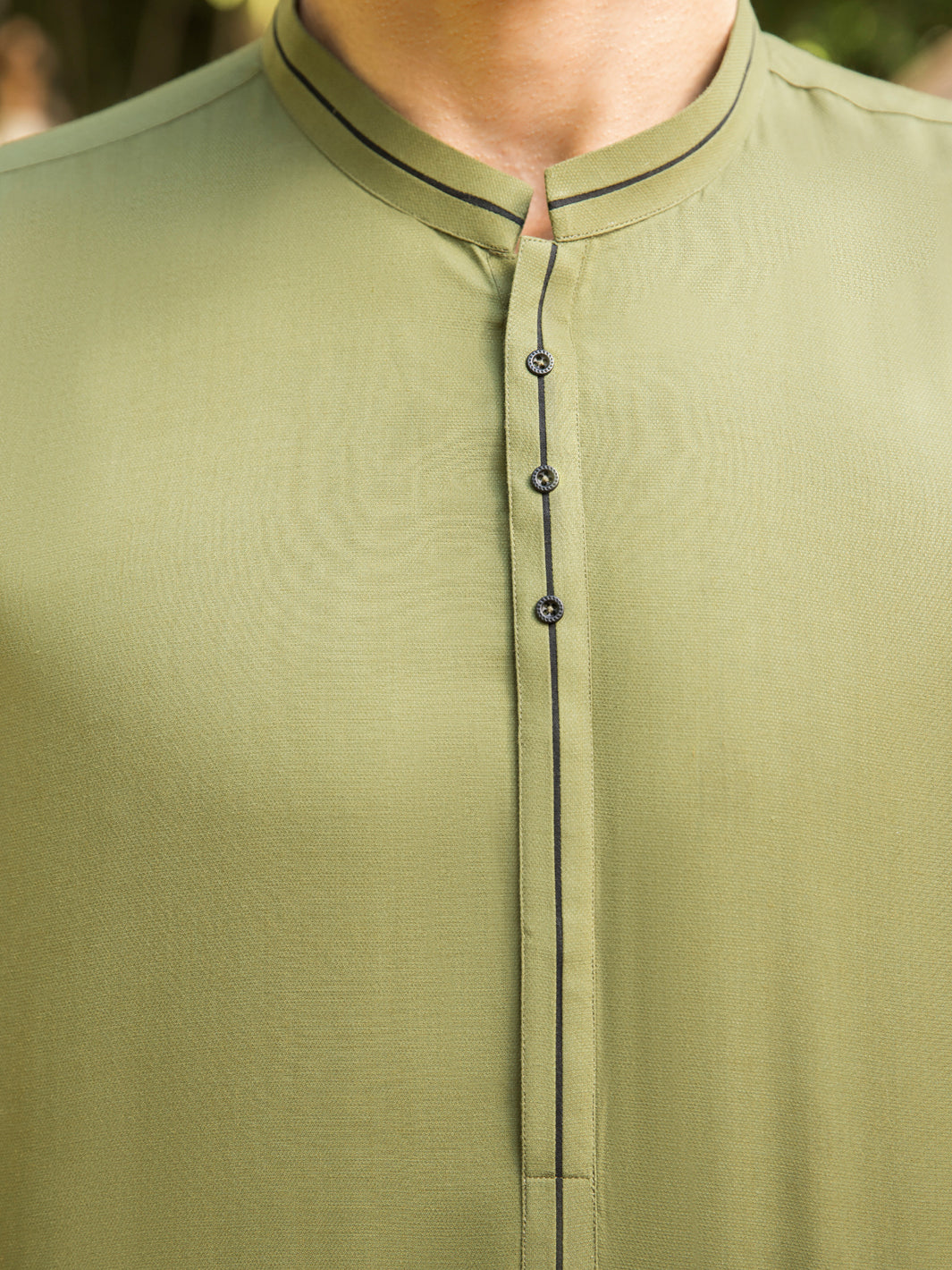Green Kurta - AL-K-957