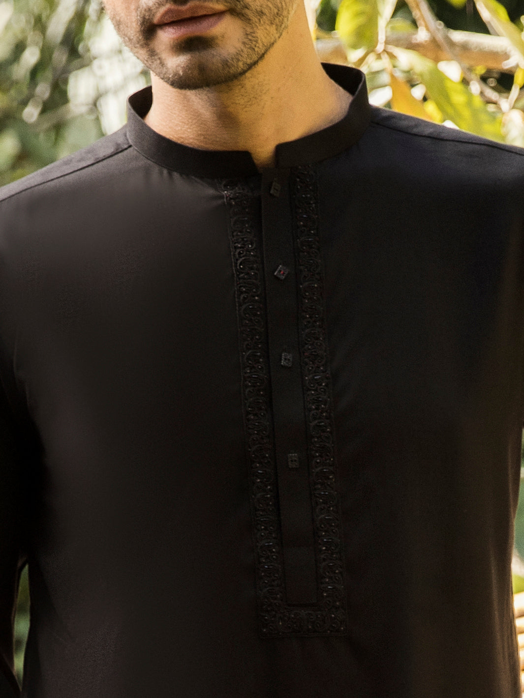 Black Kurta - AL-K-985