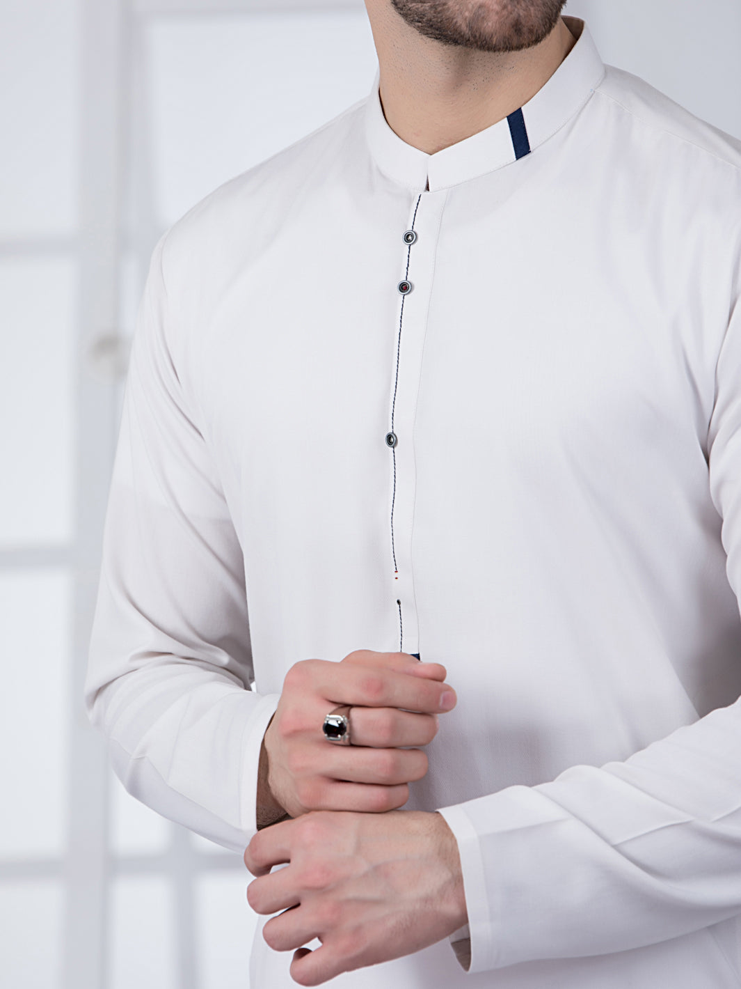 White Kurta - AL-K-986