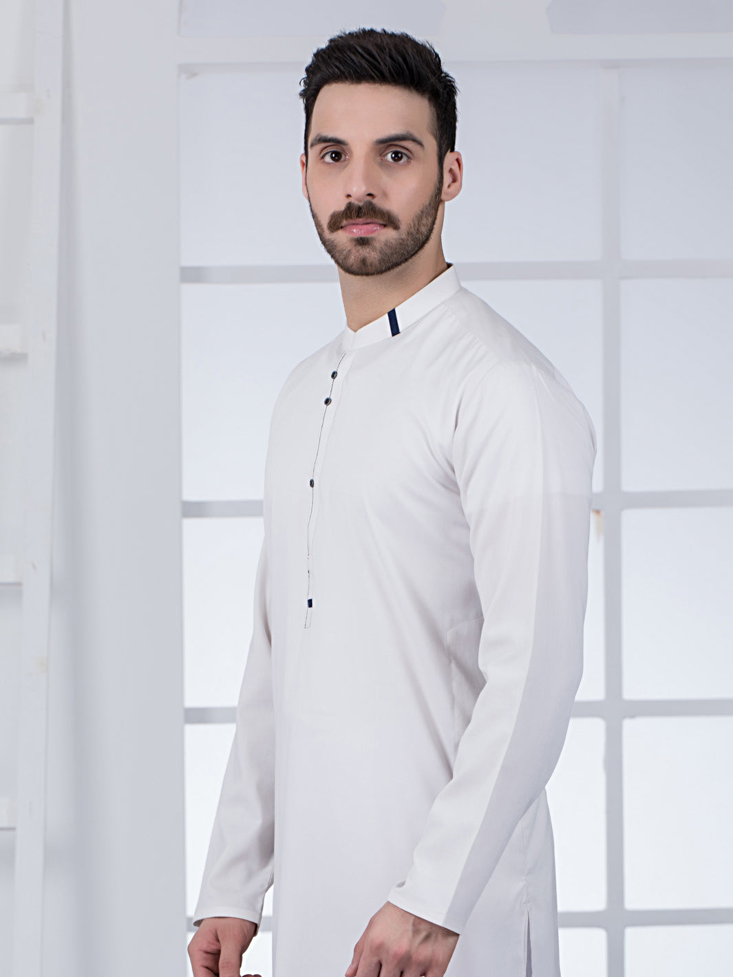 White Kurta - AL-K-986