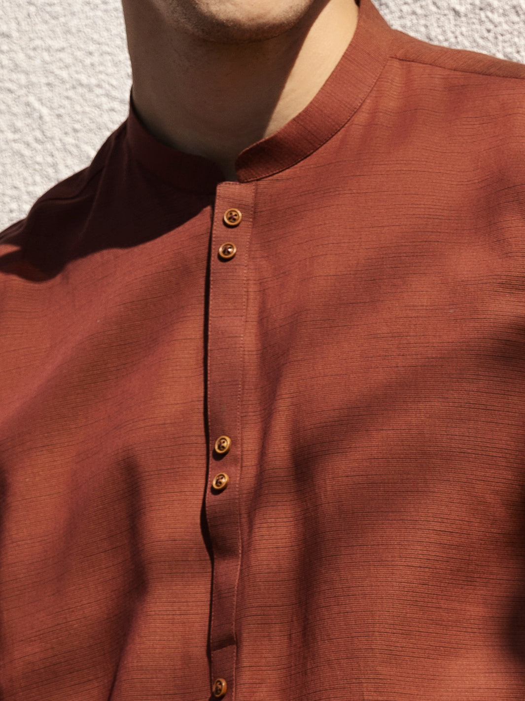 Orange Kurta - AL-K-989