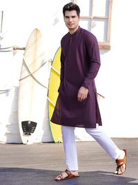 Purple Kurta - AL-K-990