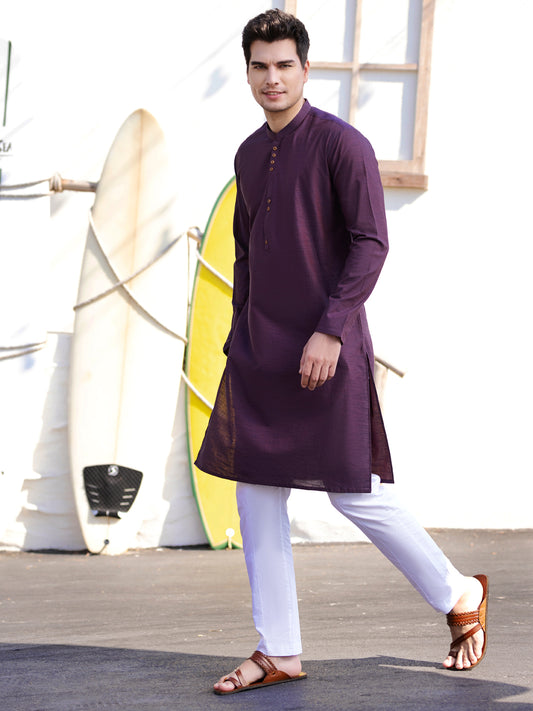 Purple Kurta - AL-K-990