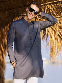 Grey Kurta - AL-K-997
