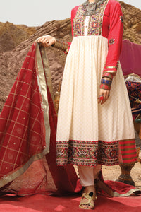 Off White 2Pc Formal Stitched - AL-2PS-LS-202