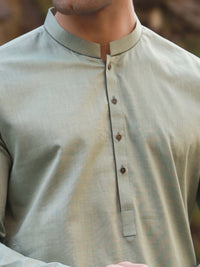 Green Kurta - AL-K-1029
