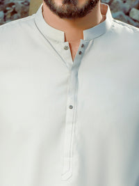 Light Grey Kurta - AL-K-1035