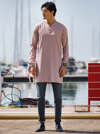 Pink Blended Kurta - AL-K-1046