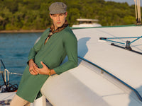 Green Blended Kurta - AL-K-1047