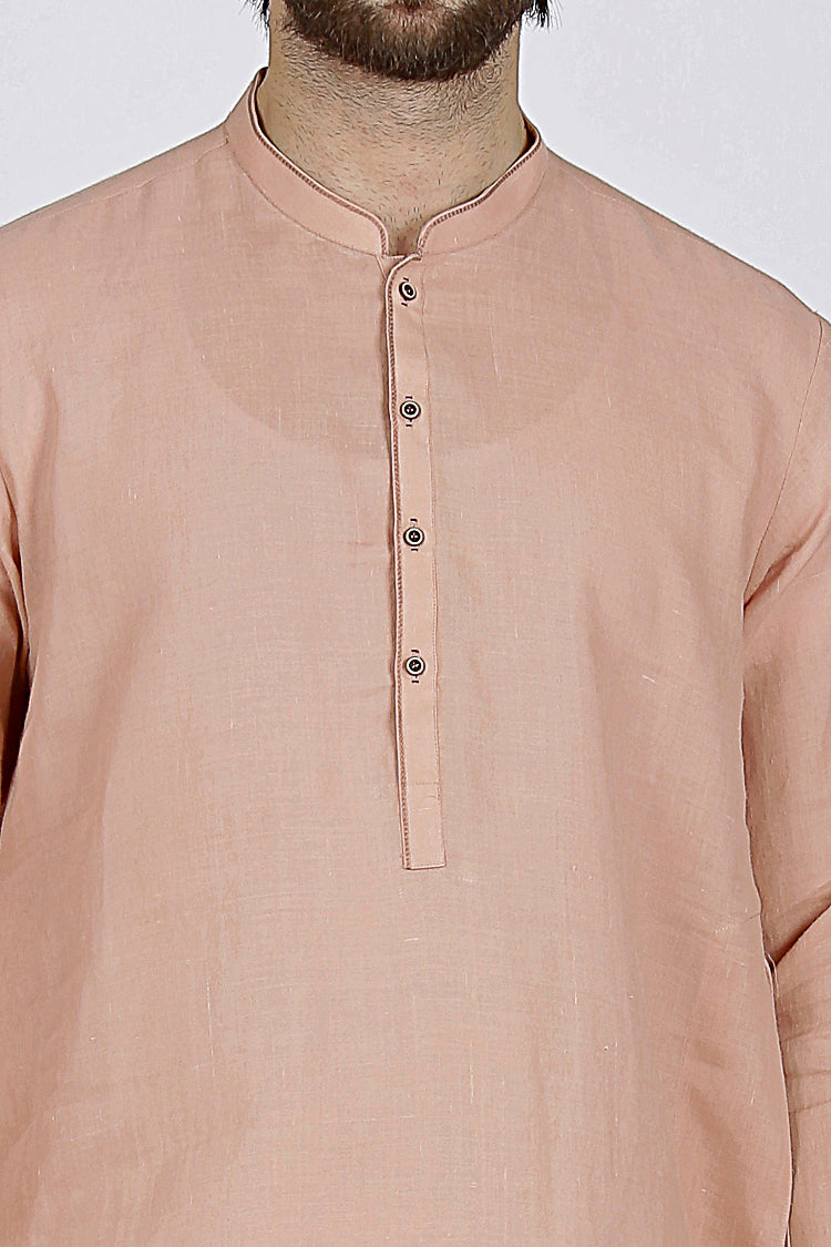 Pink Blended Kurta - AL-K-528