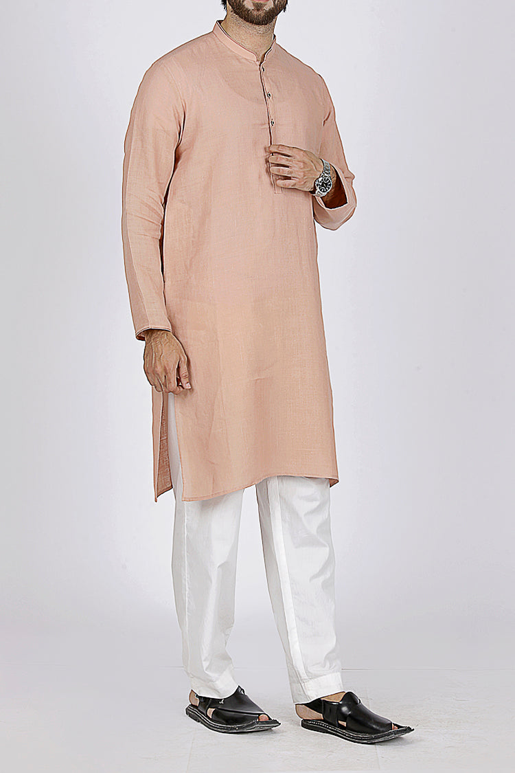 Pink Blended Kurta - AL-K-528