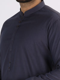 Purple Blended Kurta - AL-K-822